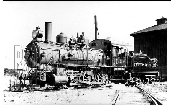 PHOTO Southern Pacific Lines Locomotive #1046 San Pedro California 1917 3x5