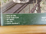 Mainline Modeler 1992 September NYC H-10b Acid tank cars SP SD45 Ash pit GATX