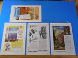 Ads Union Pacific Railroad Lot #31 Advertisements from various magazines (10)