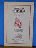 Booklet on Couplers for Model Railroaders by W.K. Walthers 1940-1948 2nd ED