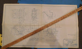 Blueprint PRR Passenger Cars Bolster End Casting and Side Bearing 410463-C