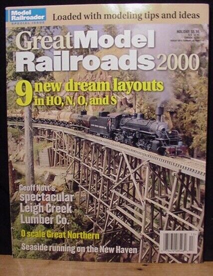 Great Model Railroads 2000 Leigh Creek Lumber Co GN O Scale layouts id ...