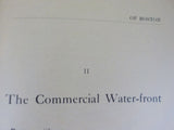 Port Book of Boston, The  with map (has damage) 1913 Boston Harbor & Bay