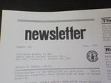 Upper Canada Railway Society Newsletter #305 June 1971 D-10 CPR #1057