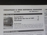 C&O History 2003 June Chesapeake and Ohio Historical Magazine 30 ton box cars