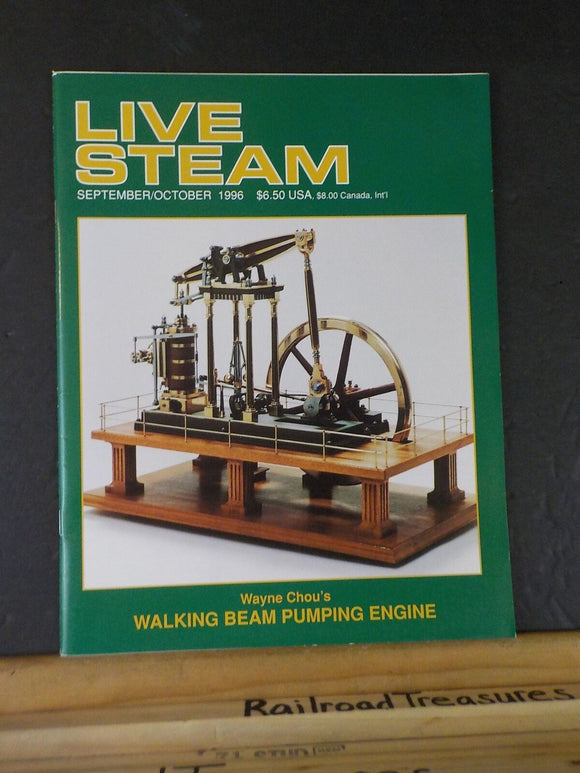 Live Steam Magazine 1996 September / October Walking Beam pumping engine air br