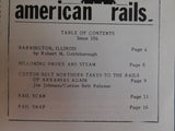 American Rails Formerly Midwestern Rails #104 July August 1986