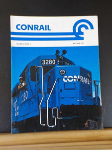 ConRail 1977 May June Employee Magazine Train Dynamics Analyzer Sxhlitz & Conrai