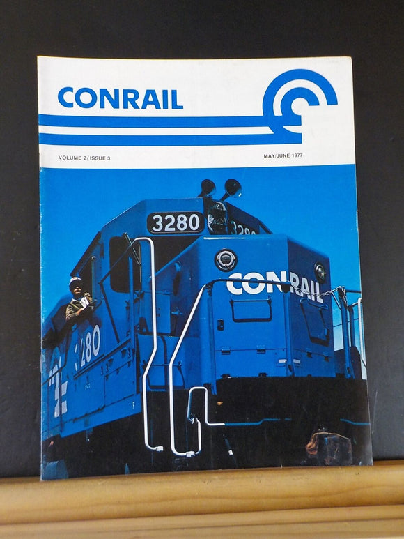 ConRail 1977 May June Employee Magazine Train Dynamics Analyzer Sxhlitz & Conrai