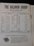Baldwin Group Magazine 1945 March April Think of it.   Staining along edges