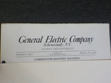 General Electric Company Supply Department Bulletin No 4889 1911 September Commu