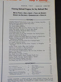 Modern Railroads 1952 March Vol. 7 #3 Rail diesel cars WP CN builds north SP Uni