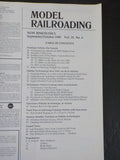 Model Railroading 1985 September October Freight Cars Standard Stock Pens Track