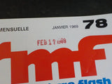 Rail Miniature Flash 78 Janvier 1969 RMF Bonne Annee