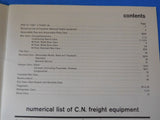 CN Freight Equipment Catalogue Canadian National 1966?