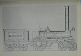 Iron Horses American Locomotives 1829-1900 by E P Alexander Dust Jacket 1941 BON