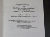 Illustrated Encyclopedia of Railroad Lighting Supplement No1 to Vol 1 RR Lantern