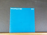 Canadian National Annual Report 1964 Financials Outlook Operations frt pass serv