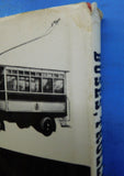 Buses Trolleys & Trams by Chas Dunbar Dust Jacket Boston Street car tunnels Inte