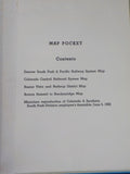 Denver South Park & Pacific Memorial Edition By Poor     with Dust jacket & MAPS