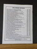 Continental Railway Journal #115 Autumn 1998 Notes & News: Europe, Africa, Asia,