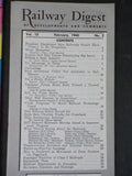 Railway Digest of Developments and Comments 1960 Feb V15 #2