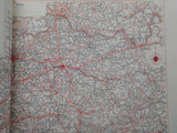National Bus Traffic Association Inc Agent National Mileage Guide #A-251 Maps 73