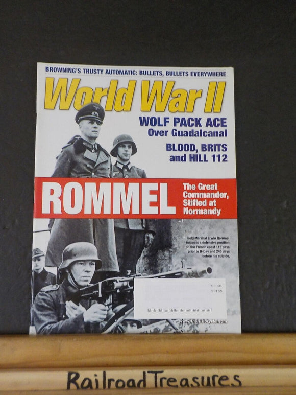 World War II 2006 June Magazine Rommel Wolf Pack Ace