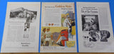 Ads Southern Pacific Railroad Lot #3 Advertisements from various magazines (10)