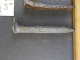 Railroad Spike Lot 3-Spikes + 1 Date Nail 32 Used