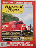 Railroad Model Craftsman Magazine 1994 May Model Lumber boxcars CP Scheme