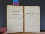 FERROCARRIL SUD PACIFICO DE MEXICO Rules & Regulations 1909 Missing pg 94-97