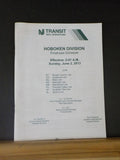 NJ Transit Rail Operations Hoboken Division Employee Timetable 2013 June 2