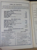 Official Guide of the Railways 1973 March Timetables Maps Steam Navigation Lines