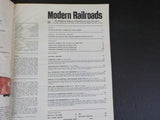 Modern Railroads 1970 September Today and Tomorrow Damaged