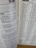 Burlington Route System Public Timetable 1953 Oct-1954 January