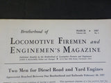 Brotherhood of Locomotive Firemen and Enginemen’s Magazine 1937 March Diesel ele
