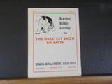 White Tops Circus Magazine 1953 November December Forepaugh & Sells Bros Perform