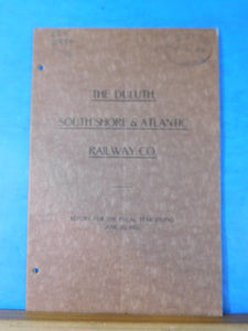 Duluth South Shore & Atlantic Railway Co Annual Report 1912