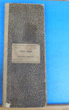 Reading Company Tally Book Jan 1962-Oct 31 1968
