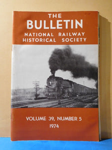 NRHS Bulletin 1974 Vol 39 #5 Harrisburg Street Railways