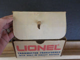 Lionel Trainmaster Transformer with instructions    BOX ONLY  10244