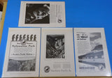 Ads Northern Pacific Railroad #8 Advertisements from various magazines