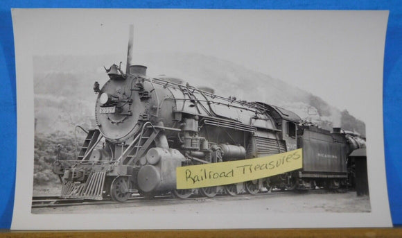Photo Reading Locomotive #2007  Approx 3 ½ X 5 ¾