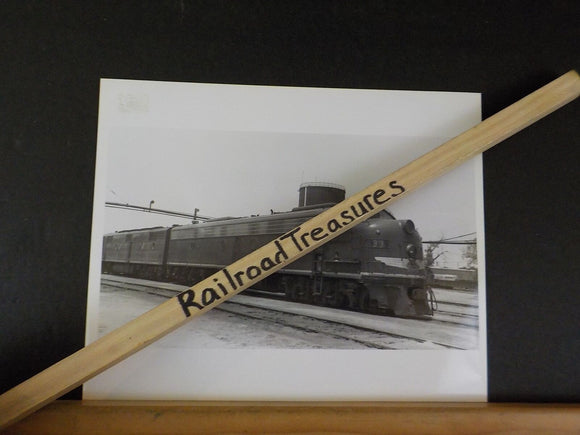 Photo Texas & Pacific Railway Locomotive #33 Ft Worth TX 1964  8 X 10 B&W