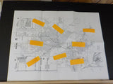 Map Texas Electric Railway Lot of 8 maps