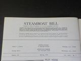 Steamboat Bill #129 1974 Spring Moses Taylor Iona Columba haystack boiler 4 sta