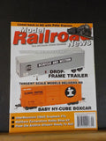 Model Railroad News V22 #9 2016 September Drop-frame trailer Baby Hy-cube boxcar