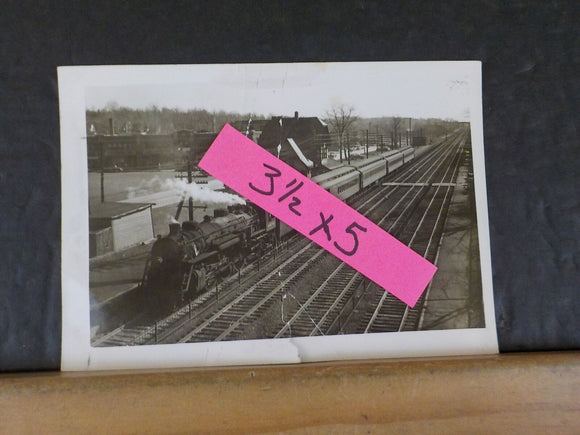 Photo New York Central Locomotive #4670 3.5X5 Black &White 1947 NOTICE CONDITION