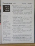 Railway Age Weekly 1958 March 17 Biggest RDC Fleet B&M Clinchfield PFE
